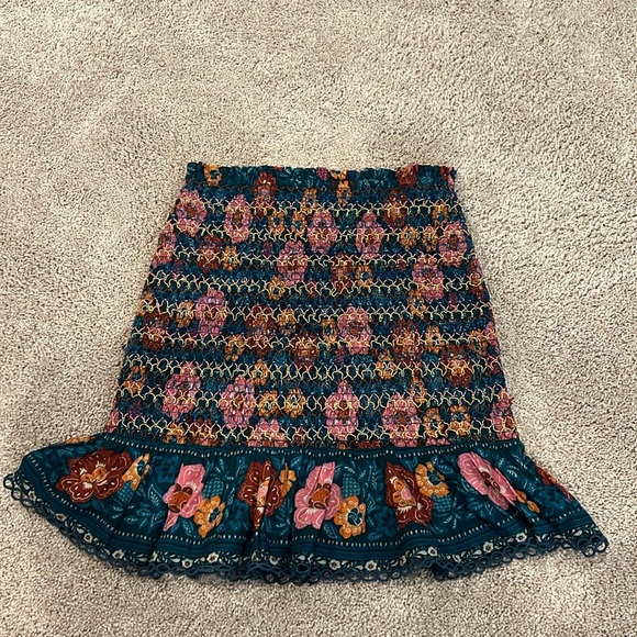 Farm Rio Flounce Mini Skirt - Picture 4 of 6